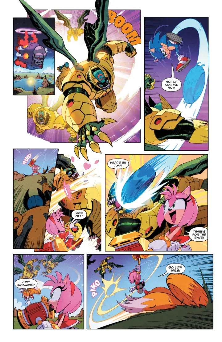 dc x sonic the hedgehog 1 3
