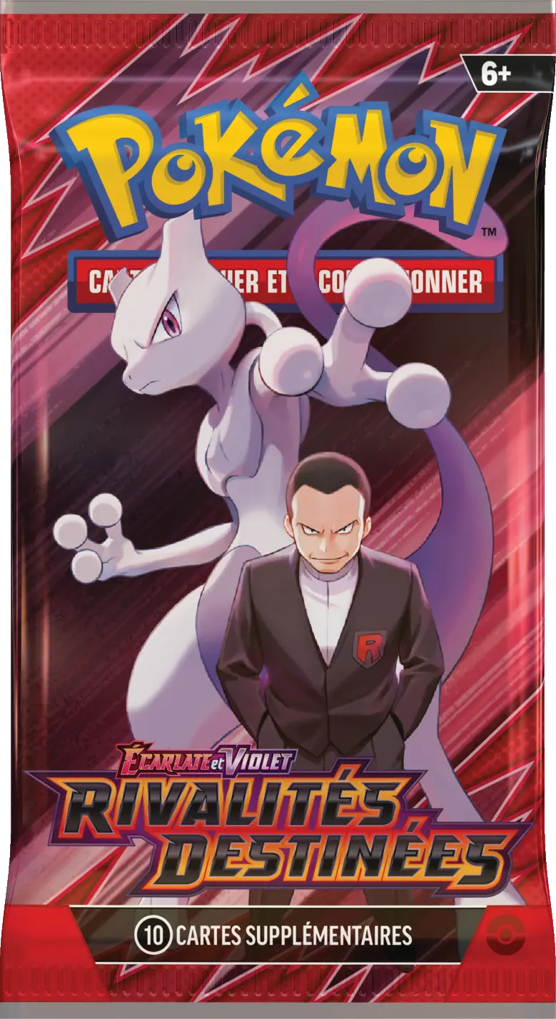 ecarlate et violet rivalites destinees booster wraps giovanni mewtwo fr