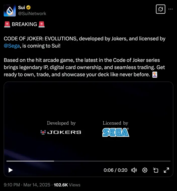 sui code of joker