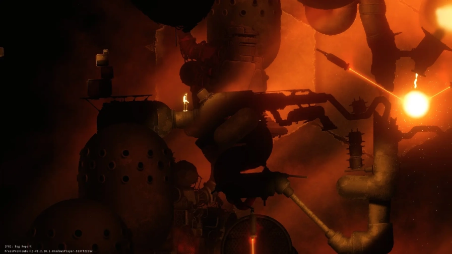 les jeux de lumière de Bionic Bay
