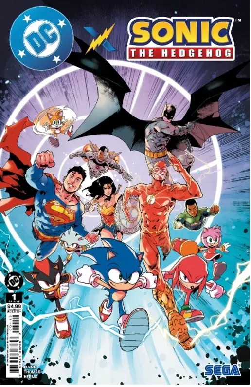 dc sonic issue 1 cover