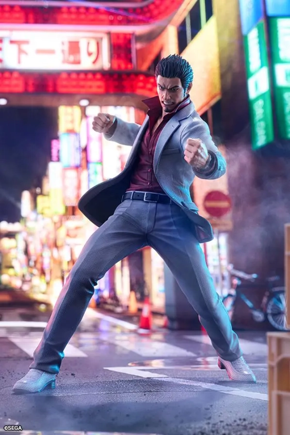 yakuza like a dragon kazuma kiryu 16 kotobukiya scaled