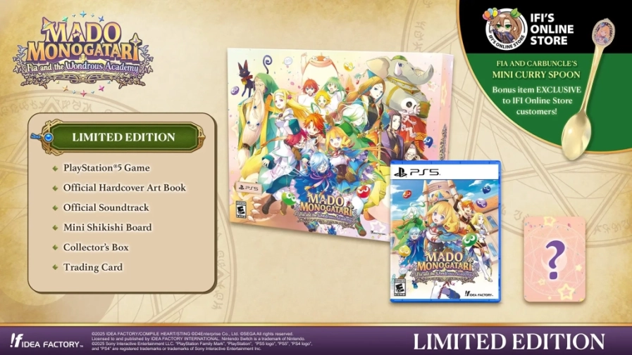 mado monogatori fia and wondrous academy playstation 5 5 scaled