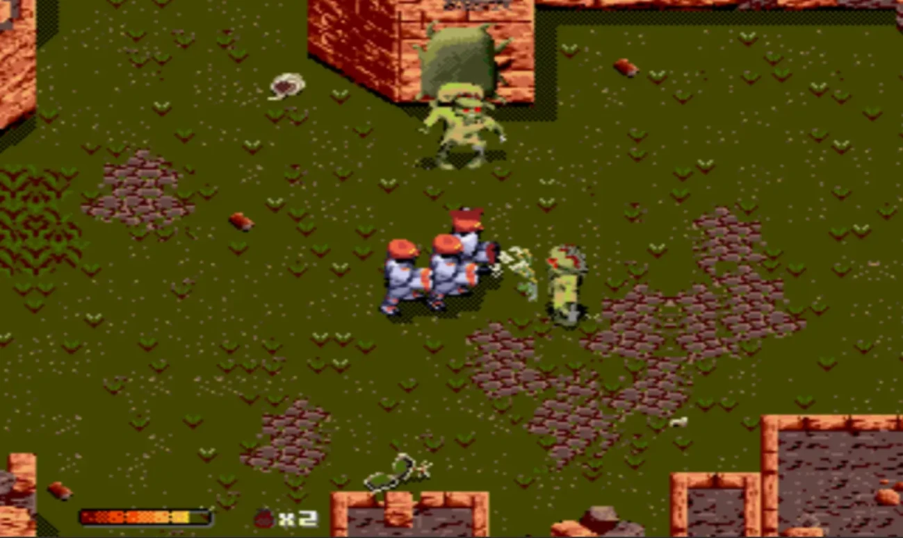 SovietBorgs est graphiquement au niveau de la Megadrive