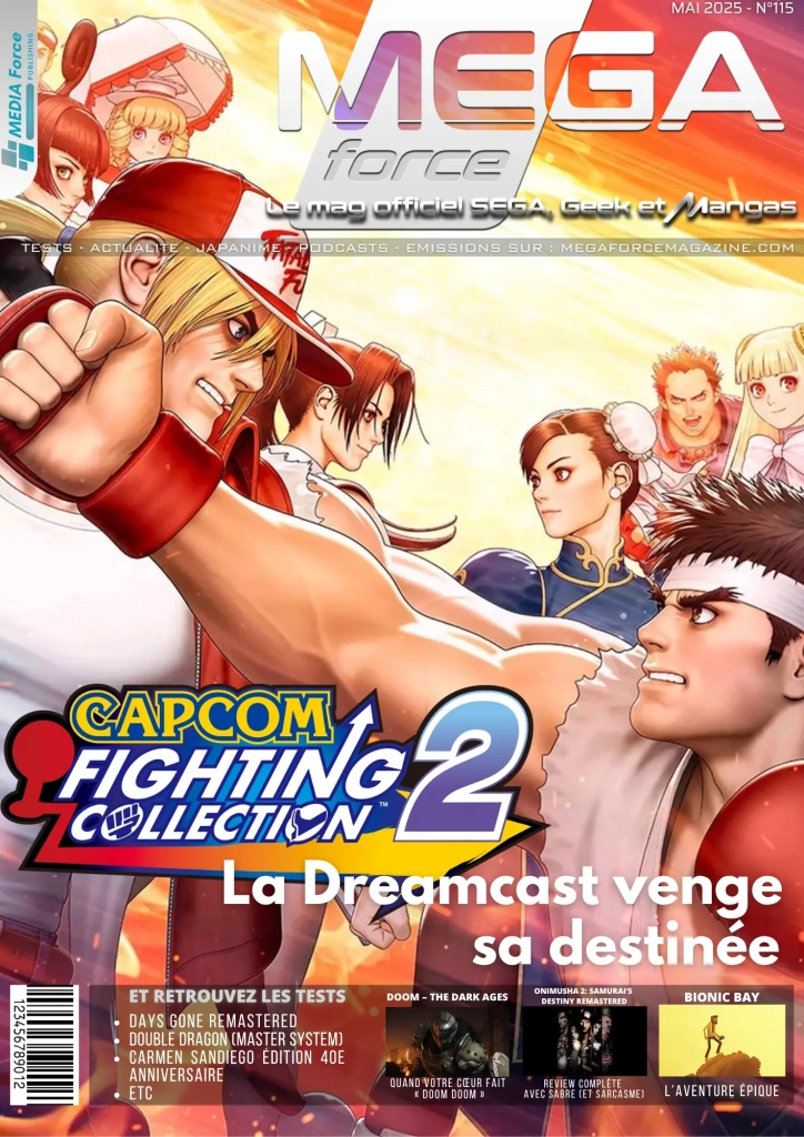 couverture mega force mai 2025