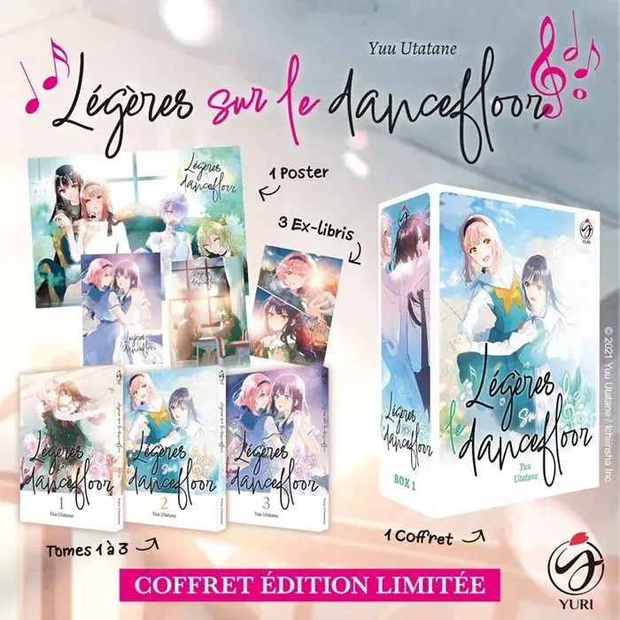legeres sur le dancefloor meian coffret annonce