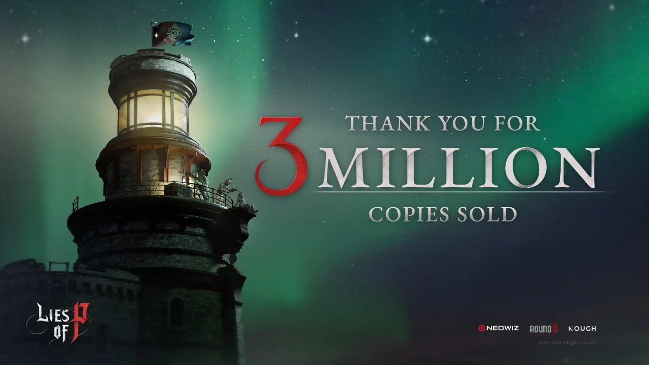 lies of p sales 3 million 1