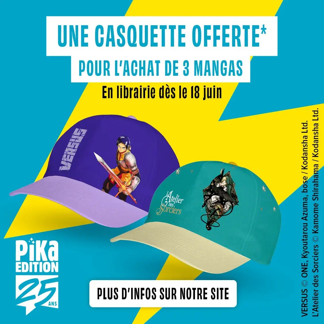 pika casquettes 2025