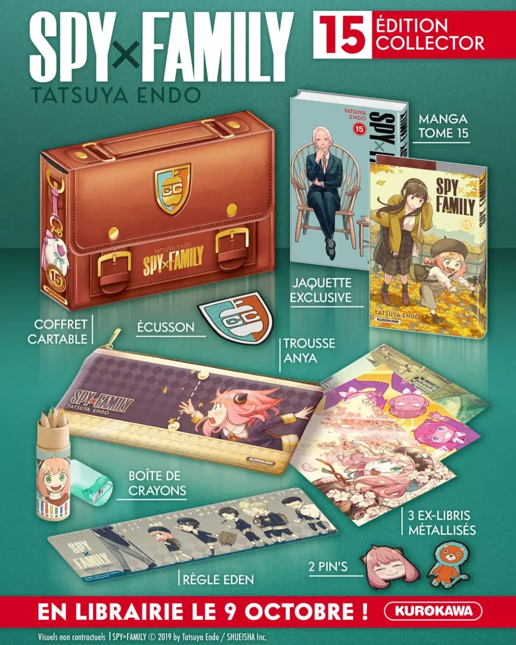 spy x family 15 edition collector kurokawa scaled