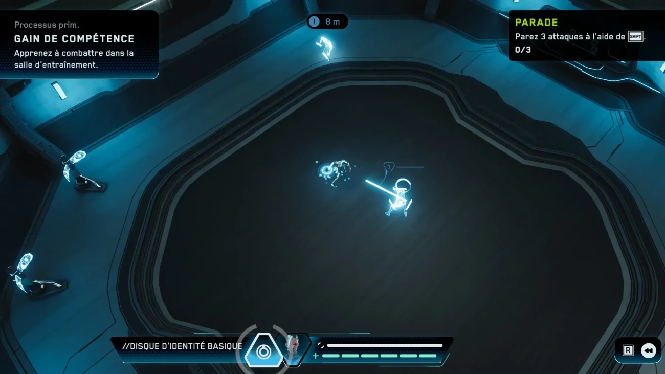 La phase d'entrainement de Tron Catalyst