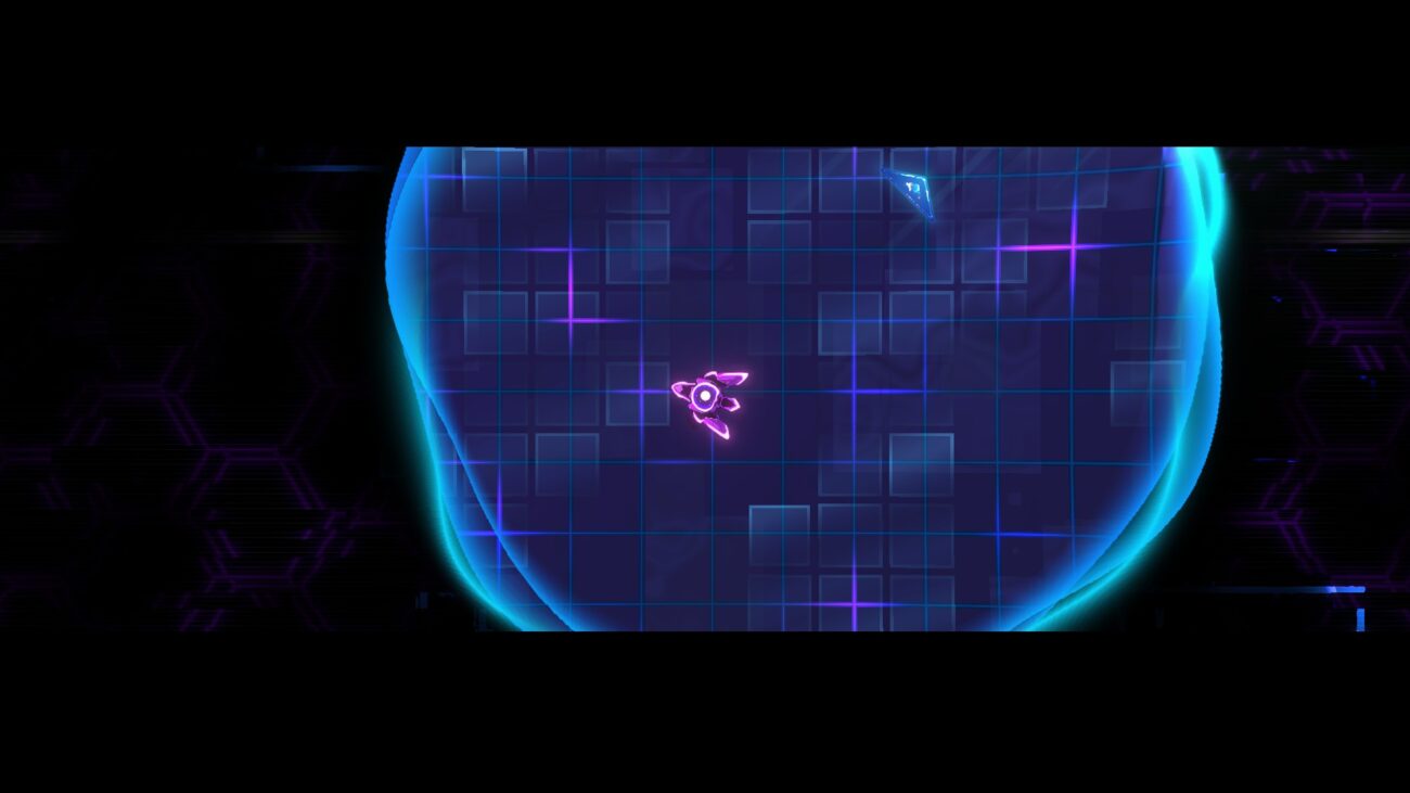 L'ambiance est posée dès le départ dans Galactic Glitch