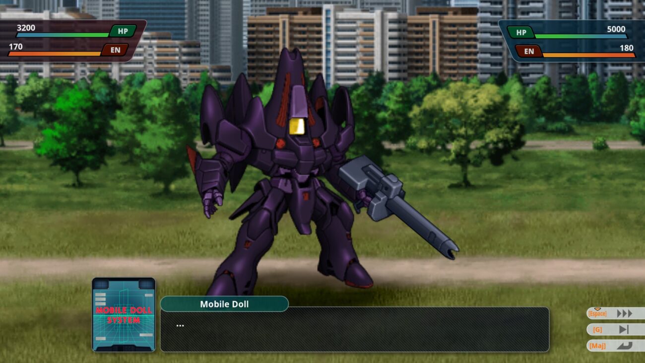 Une maniabilité correcte dans Super Robot Wars Y