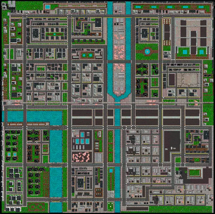 GTA - Manchester Map