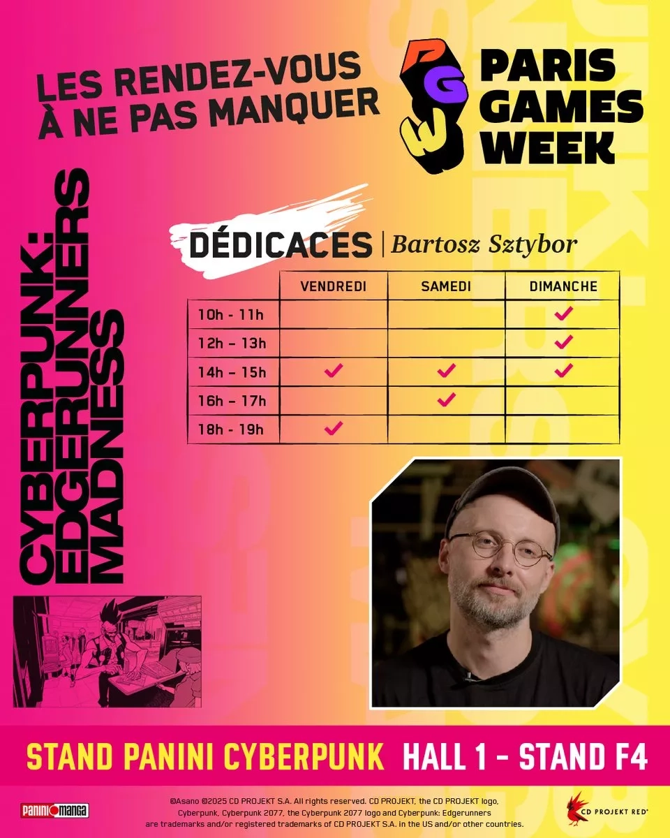cyberpunk edgerunners madness pgw dedicace