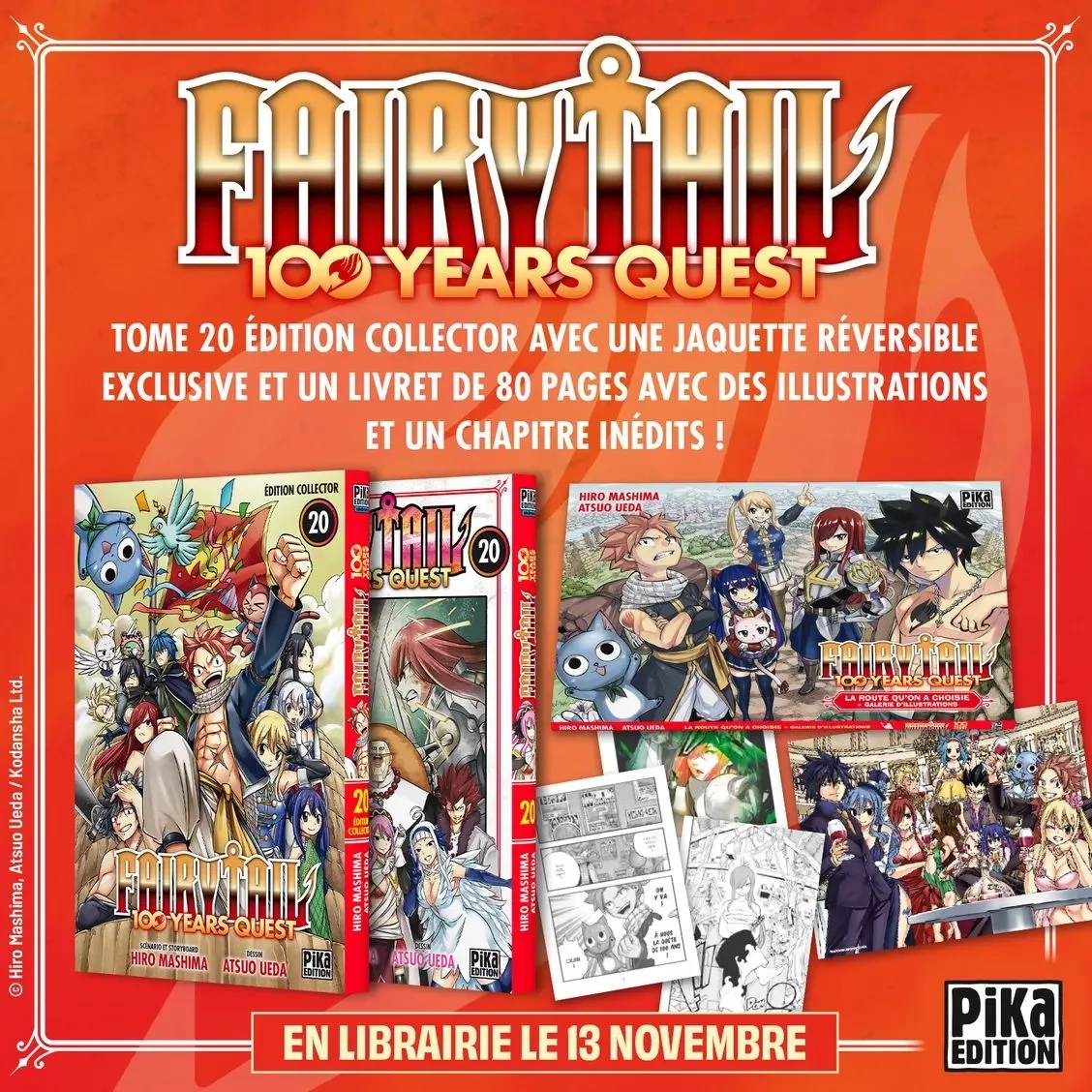 fairy tail 100 years quest 20 collector pika annonce