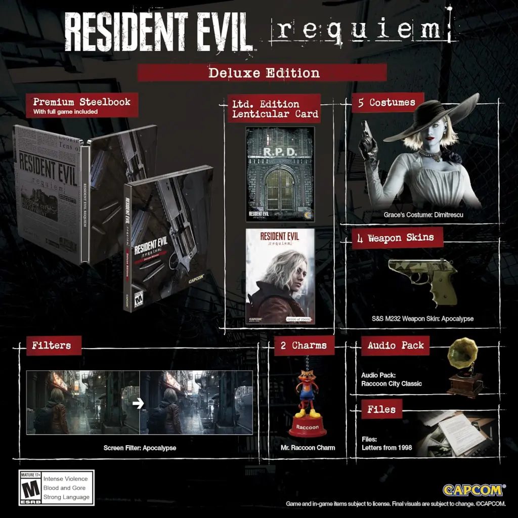 re requiem steelbook edition