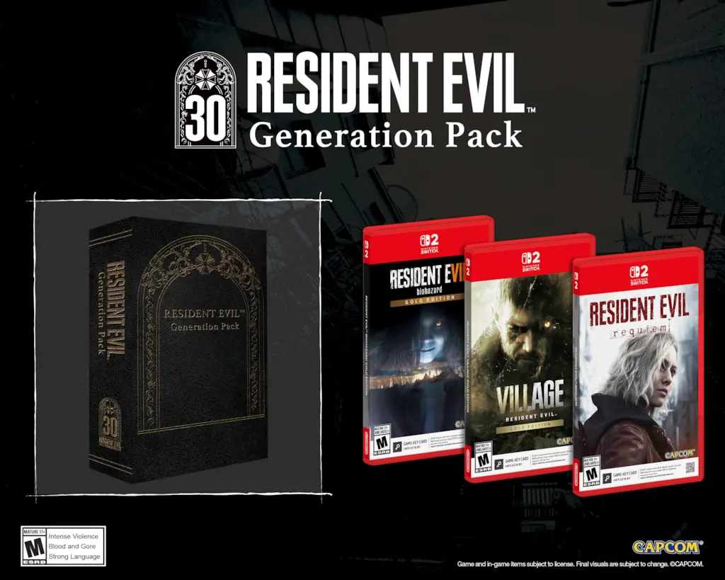resident evil generation pack