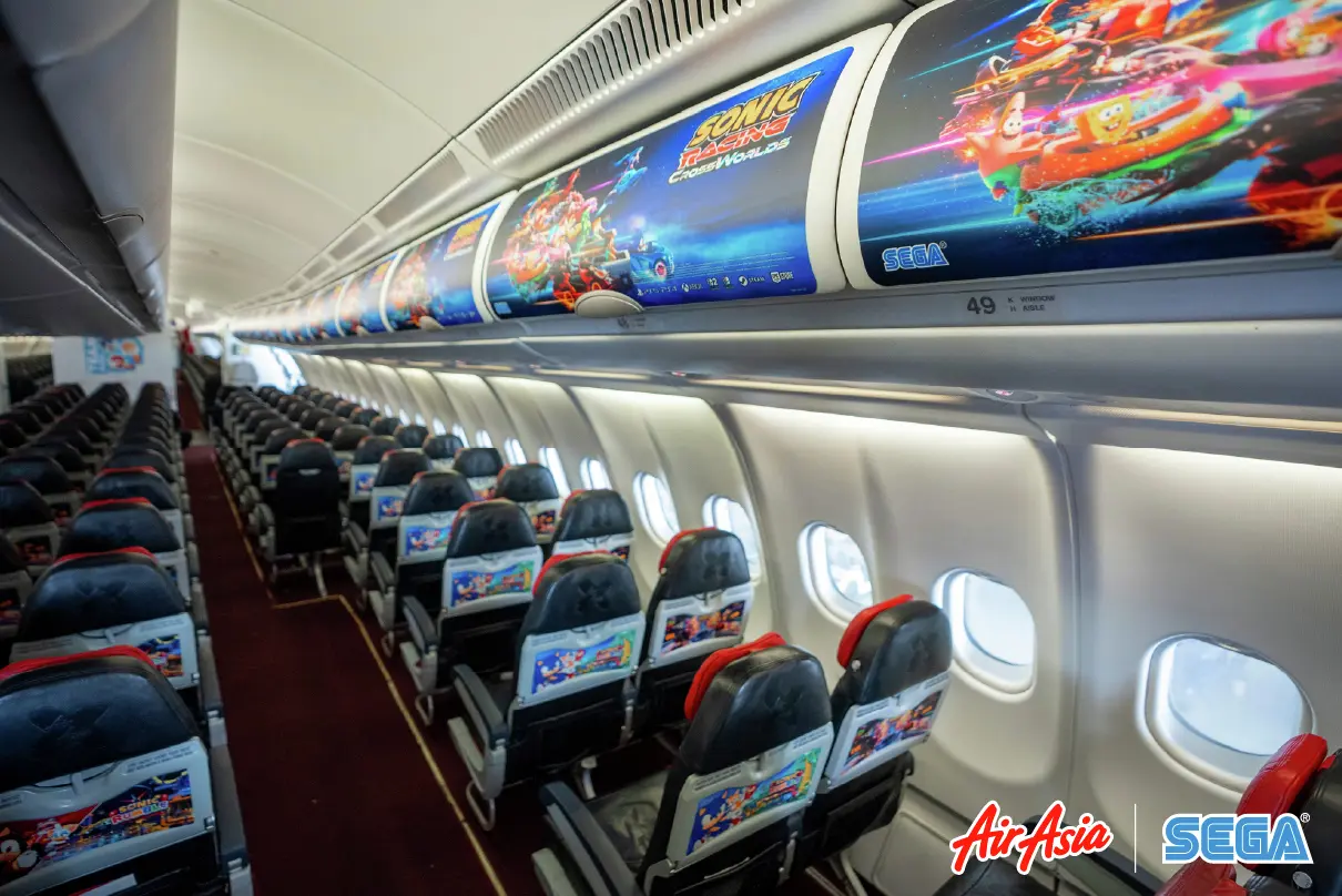 sonic racing air asia