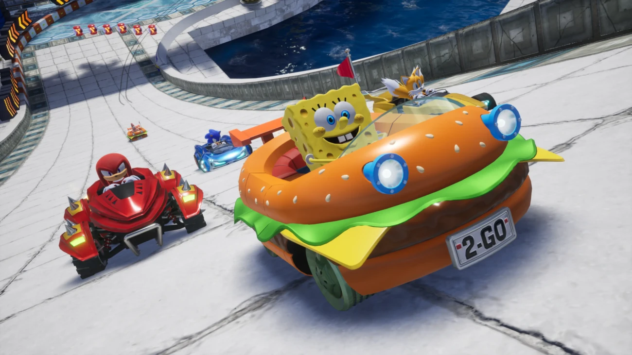 sonic racing bob l eponge 02
