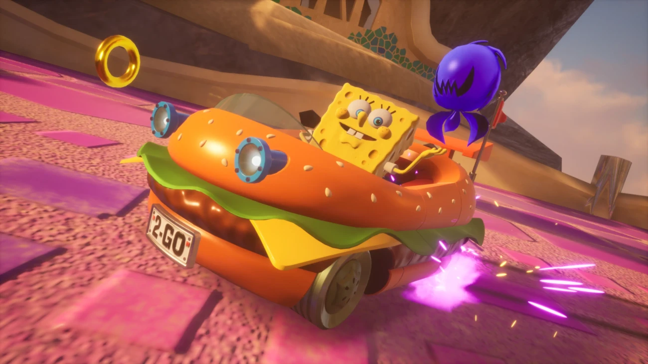 sonic racing bob l eponge 03