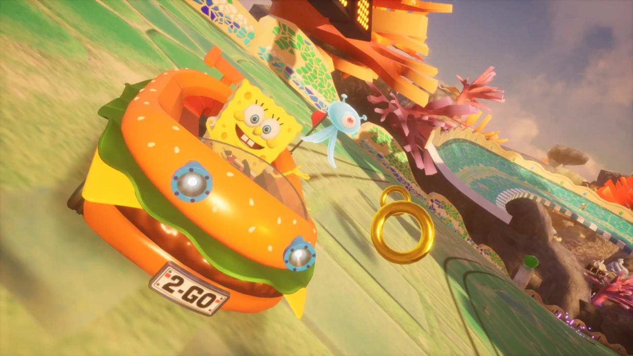 sonic racing bob l eponge 05