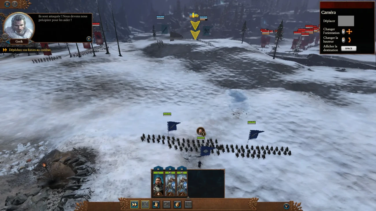 Les combats pour la conquête des zones dans WarHammer 3