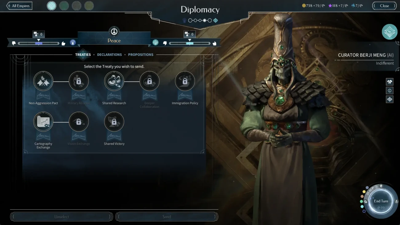 endless legend 2 diplomacy