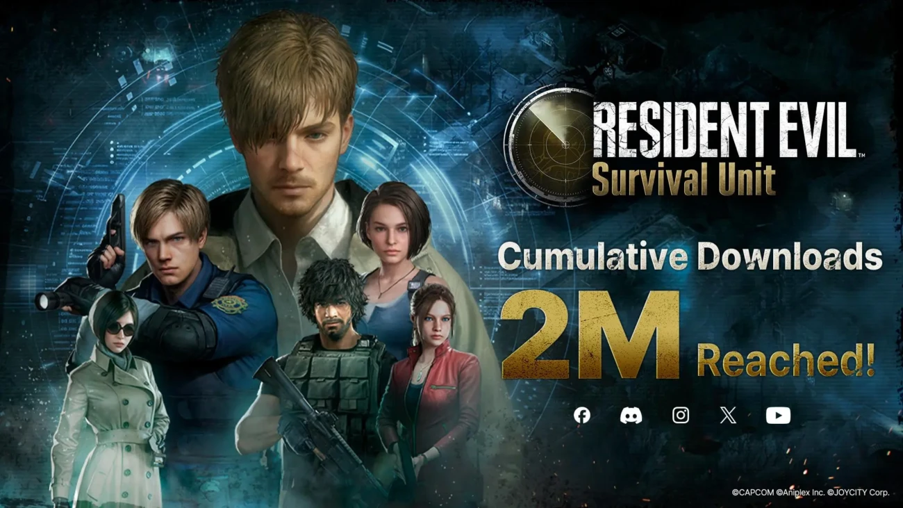 resident evil survival unit tops 2 million downloads 1