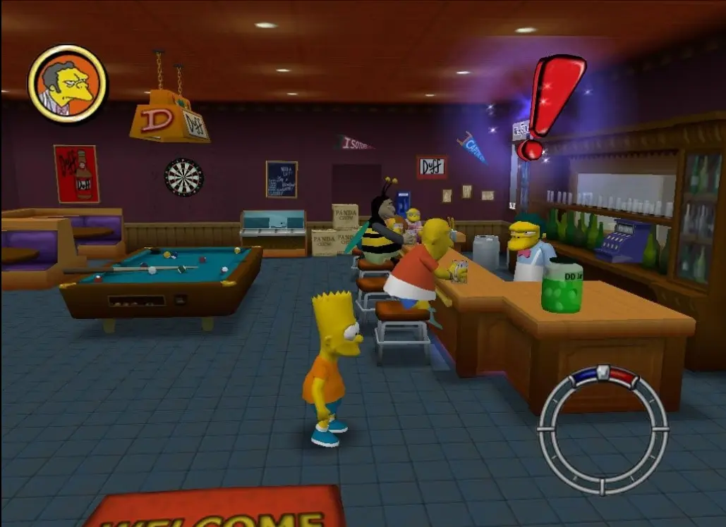 les simpsons hitrun 4