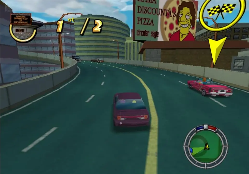 les simpsons hitrun 5