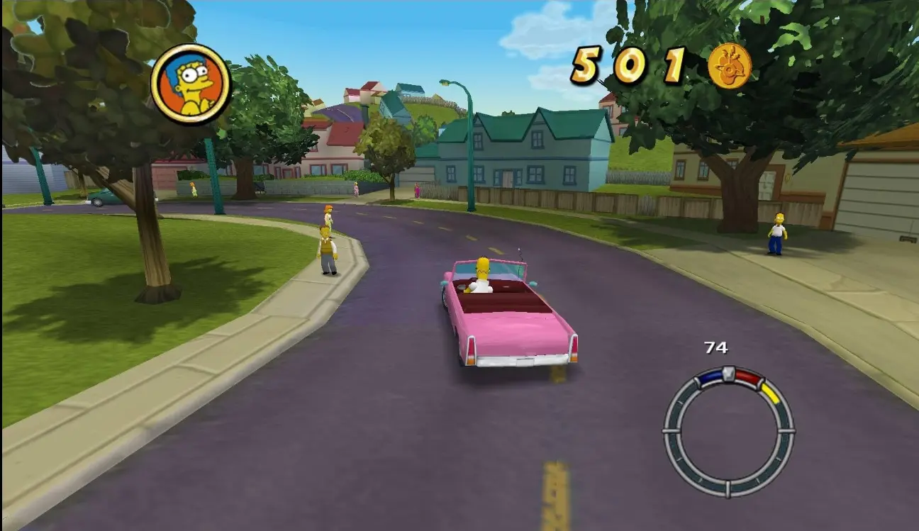 les simpsons hitrun 6