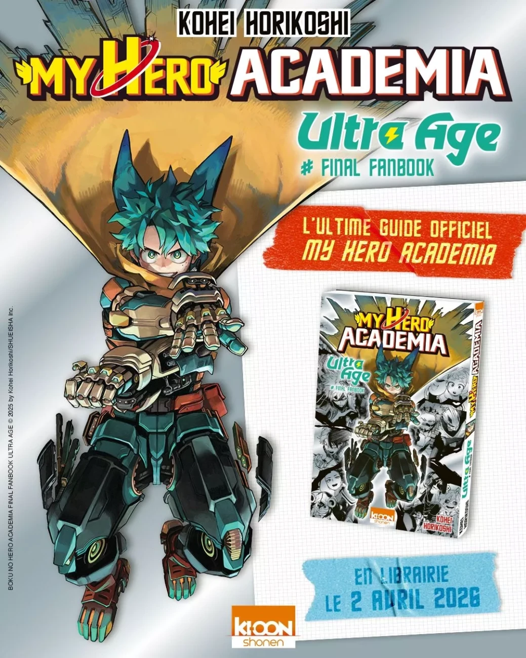 my hero academia ultra age final fanbook ki oon annonce scaled