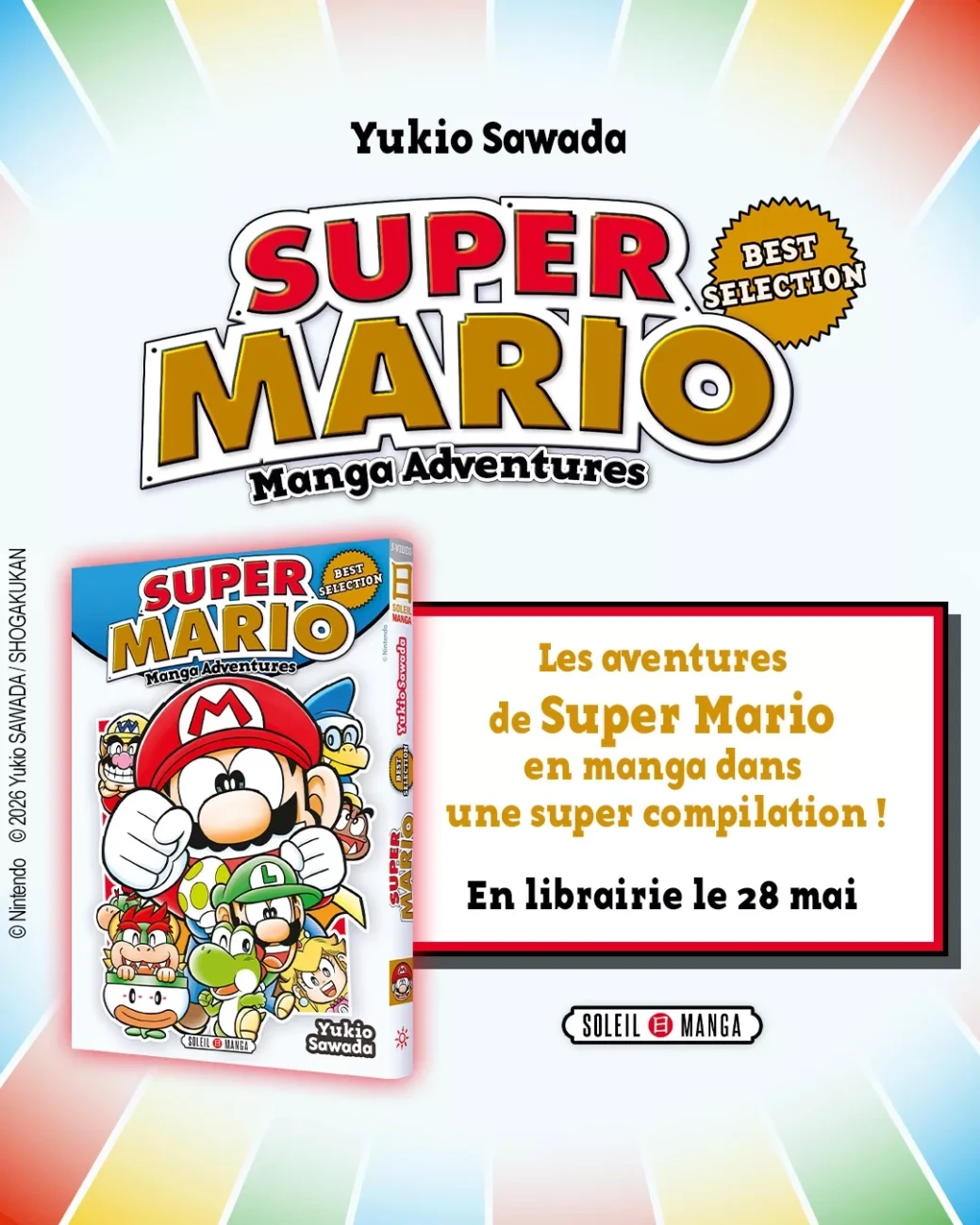super mario manga adventures best selection soleil annonce scaled