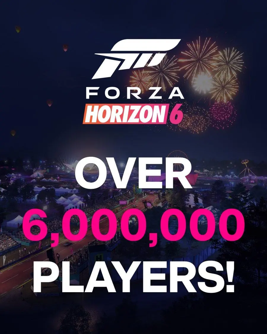 forza horizon 6 tops 6 million players 1