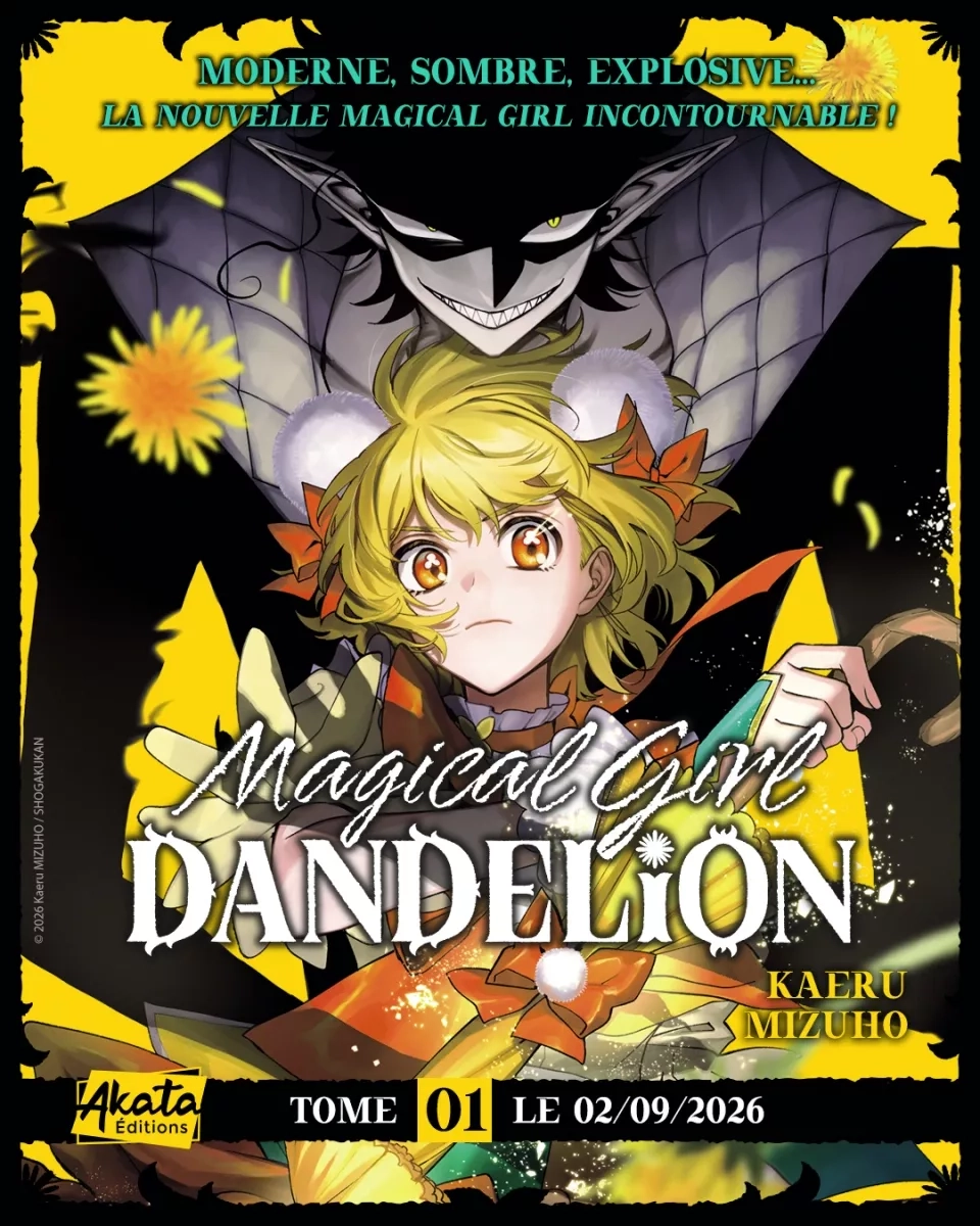 magical girl dandelion akata annonce