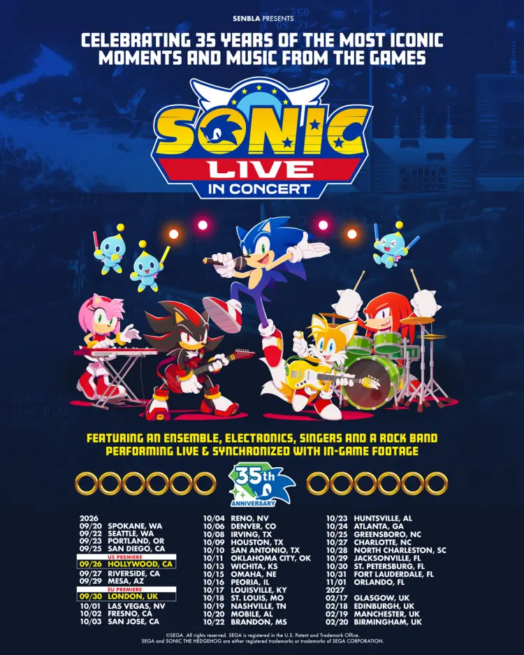 sonic live in concert 1