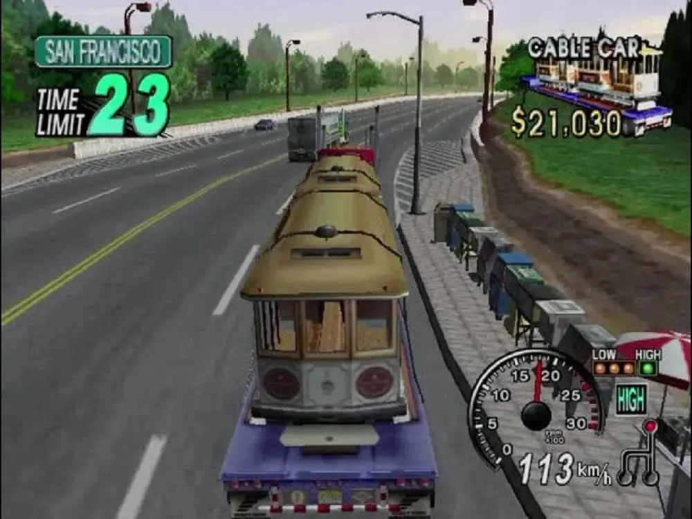 18 wheeler american pro trucker 22