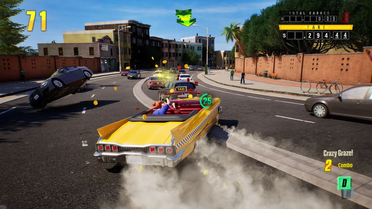 crazy taxi world tour xbox series 4 scaled