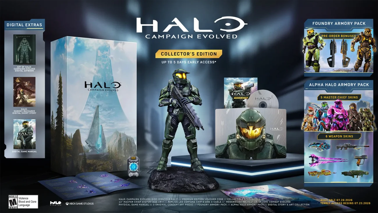 halo campaign evolved collectors edition scaled
