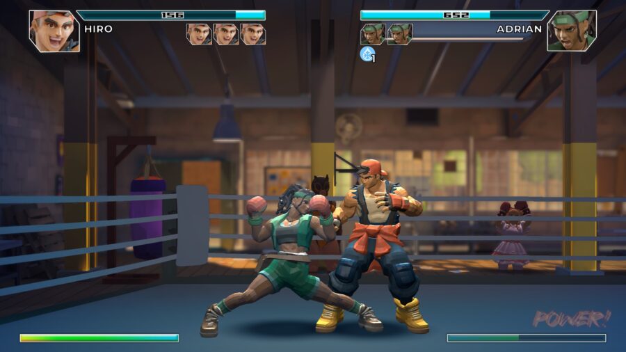 les combats de poly fighter