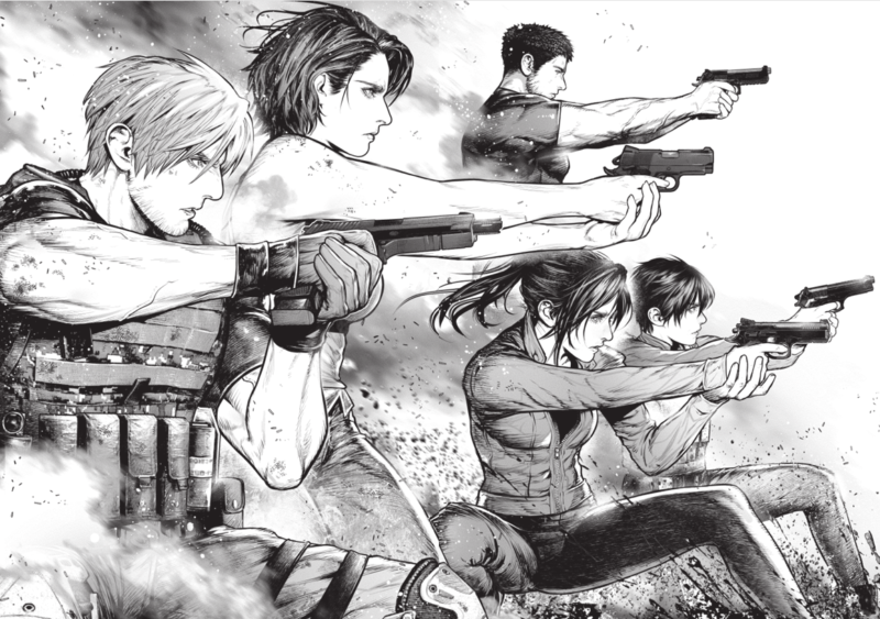 Resident Evil Death Island manga