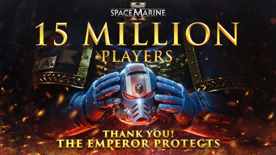 warhammer 40000 space marine 2 tops 15 million players 1 scaled